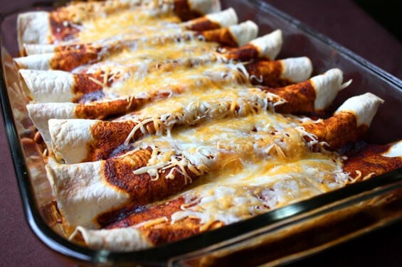 chicken-enchiladas