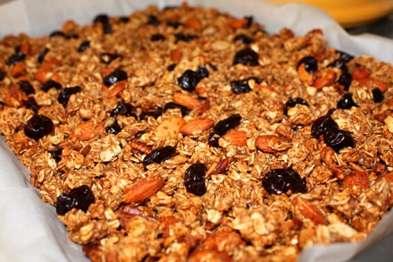 crunchy-granola-baking-pan crunchy-granola-baking-pan