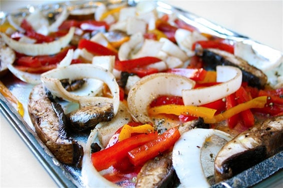 Roasted Veggie Wrap Recipe | gimmesomeoven.com