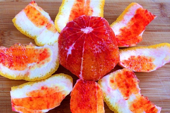 Colorful Orange Salad With Mandarin-Cider Vinaigrette Recipe | gimmesomeoven.com