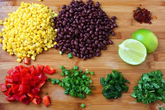 Corn & Black Bean Quinoa Salad Recipe | gimmesomeoven.com