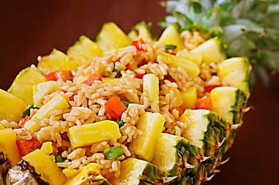 Pineapple Fried Rice | gimmesomeoven.com