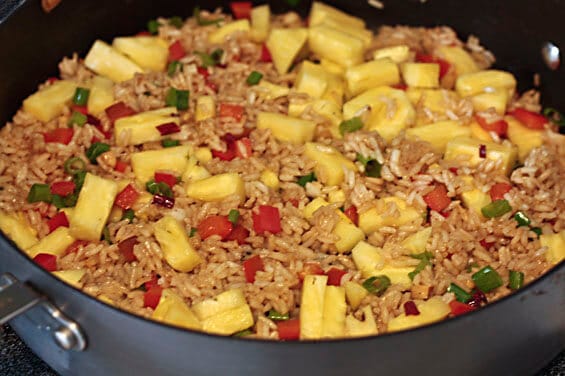 Pineapple Fried Rice | gimmesomeoven.com
