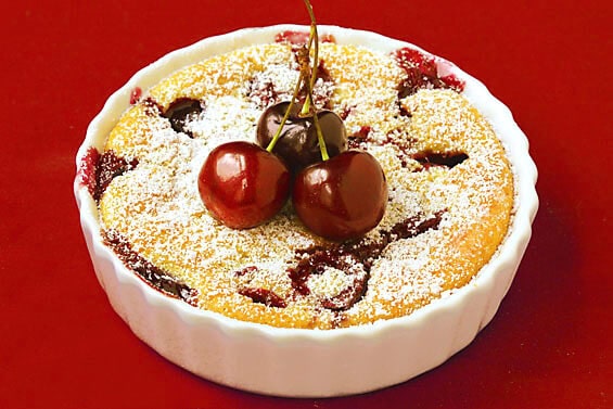 Cherry Clafoutis | gimmesomeoven,.com
