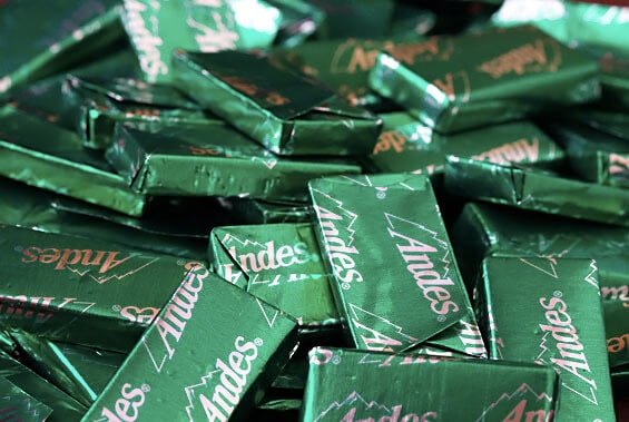 Chocolate Mint Puddles | gimmesomeoven.com