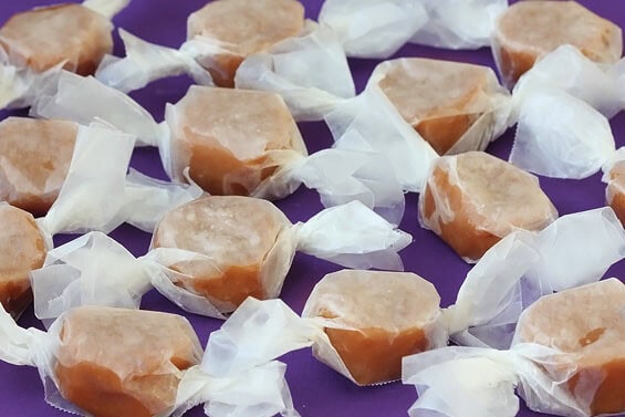 Fleur de Sel Caramels | gimmesomeoven.com