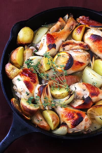 Apple Cider Baked Chicken | gimmesomeoven.com