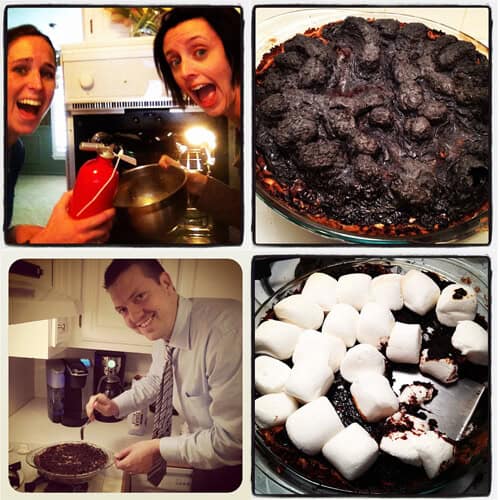 smores pie story