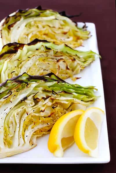 Roasted Cabbage Wedges | gimmesomeoven.com