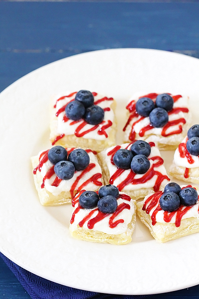 Berry Cream Cheese Pastry Squares