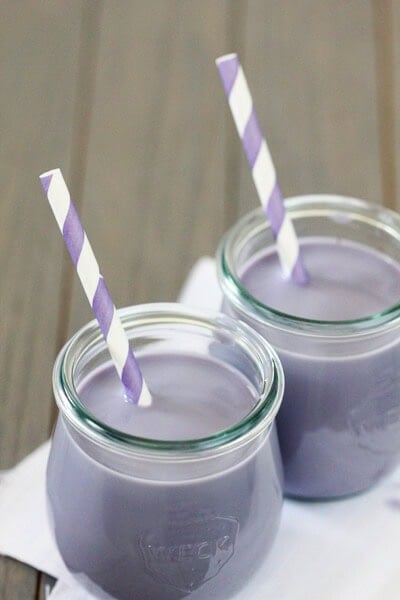 Blueberry Milk | gimmesomeoven.com