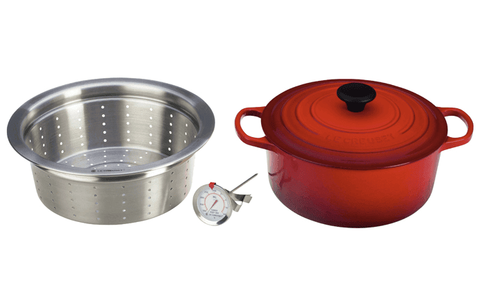 Le Creuset Simmer, Steam & Fry Set Giveaway {Gimme Some Oven}