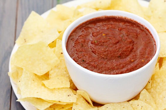 Cocoa Chipotle Salsa | gimmesomeoven.com