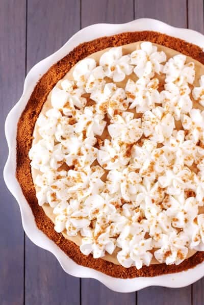 Biscoff Pie | gimmesomeoven.com