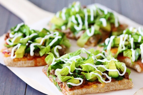 Taco Pizza | gimmesomeoven.com