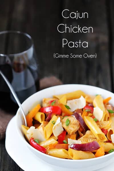Cajun Chicken Pasta {Gimme Some Oven}