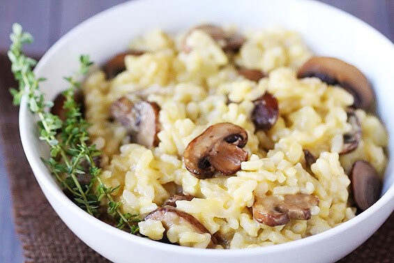 Mushroom Risotto {Gimme Some Oven}