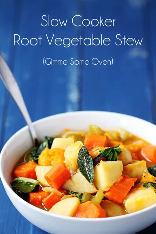 Slow Cooker Root Vegetable Stew (gimmesomeoven.com)