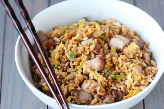 Pork Fried Rice | gimmesomeoven.com