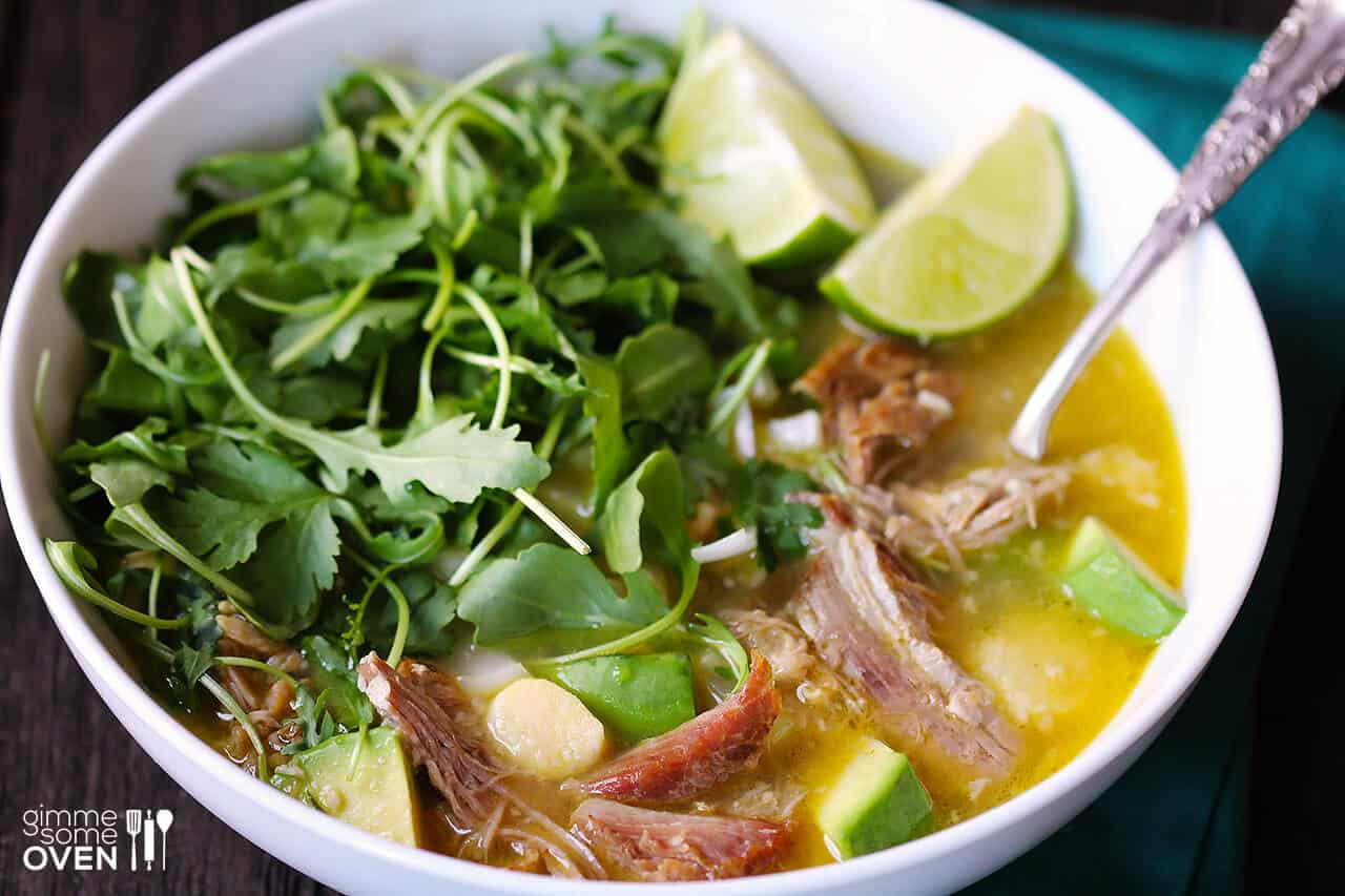 Carnitas Caldo | gimmesomeoven.com