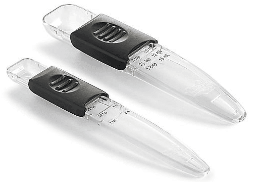 Adjustable Measuring Spoons | gimmesomeoven.com