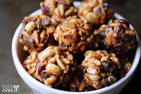 Trail Mix Energy Bites | gimmesomeoven.com Trail Mix Energy Bites | gimmesomeoven.com