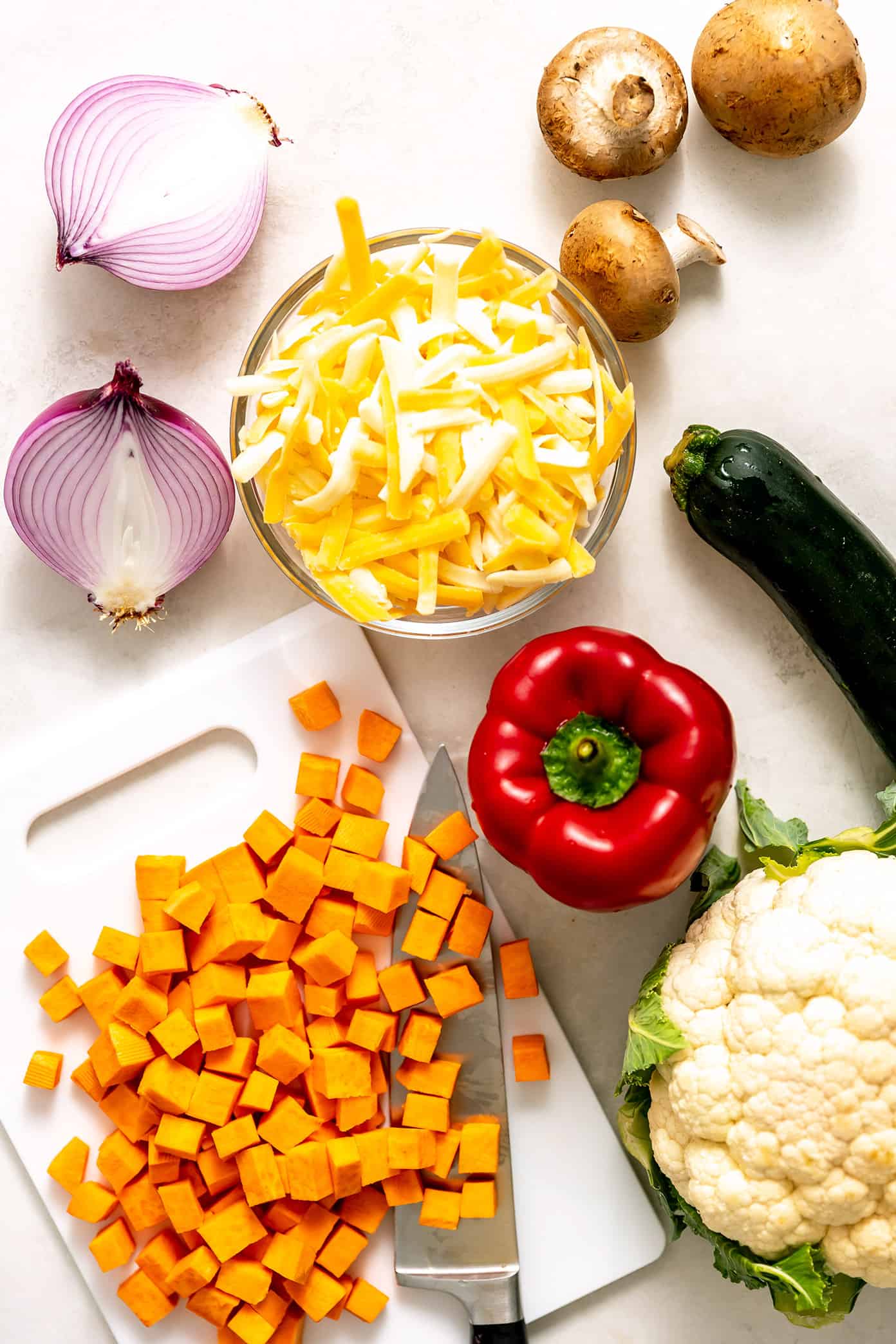 This Tex-Mex-inspired roasted vegetable enchiladas recipe is easy to customize with your choice of veggies, beans, cheese. Always a delicious vegetarian dinner recipe! | gimmesomeoven.com Roasted Vegetable Enchiladas Ingredients