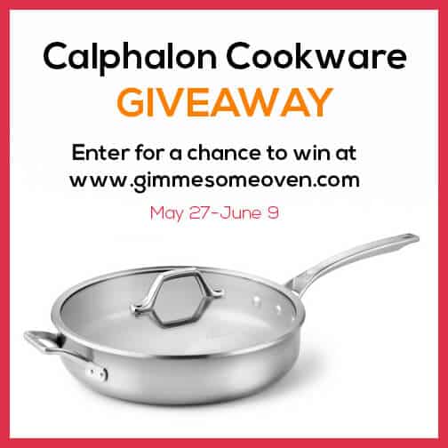 Margarita Chicken Fajitas + Calphalon #Giveaway | gimmesomeoven.com Calphalon Giveaway | gimmesomeoven.com
