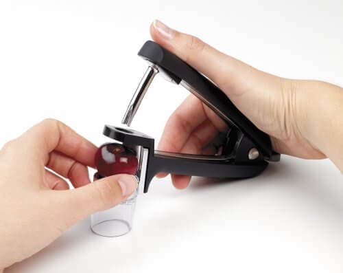 Best invention ever -- OXO Good Grips Cherry and Olive Pitter! It pits cherries like a pro!!