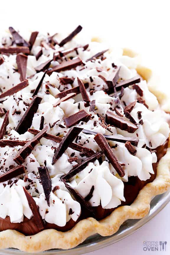 French Silk Pie (Chocolate Pie) Recipe | gimmesomeoven.com