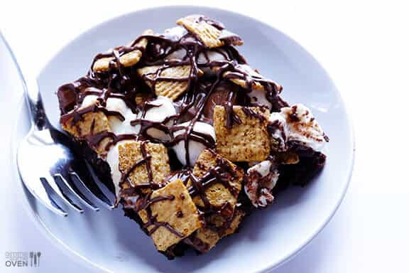 S'mores Bars Recipe | gimmesomeoven.com