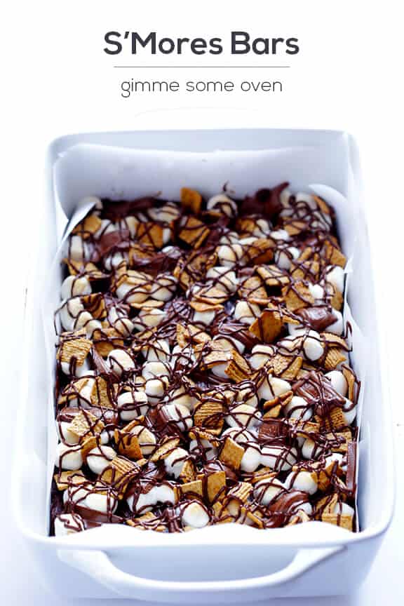 S'mores Bars Recipe | gimmesomeoven.com