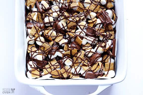 S'mores Bars Recipe | gimmesomeoven.com
