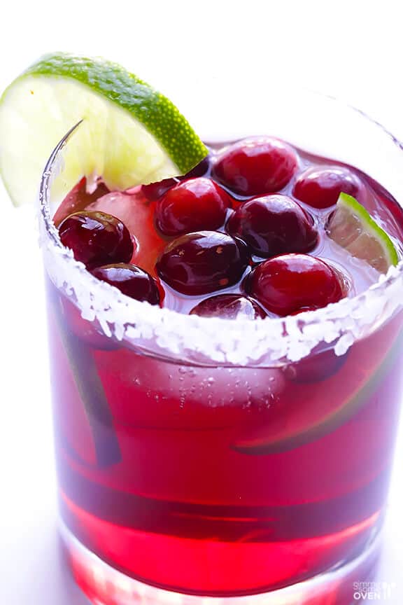 Cranberry Margaritas Recipe | gimmesomeoven.com