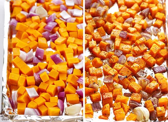 Quinoa 'Stuffing' (Quinoa with Butternut Squash, Cranberries & Pistachios) | gimmesomeoven.com #glutenfree #vegan Quinoa 'Stuffing' (Quinoa with Butternut Squash, Cranberries & Pistachios) | gimmesomeoven.com #glutenfree #vegan