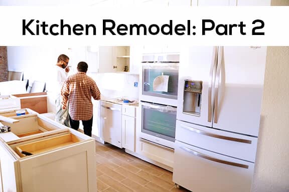 kitchen remodel part 2
