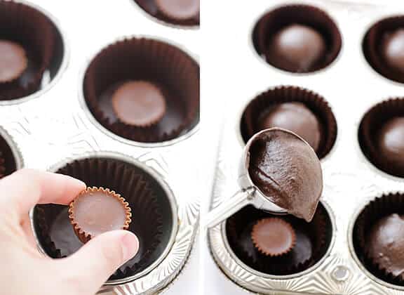 Chocolate Peanut Butter Cupcakes Recipe (with step-by-step tutorial) | gimmesomeoven.com Chocolate Peanut Butter Cupcakes Recipe (with step-by-step tutorial) | gimmesomeoven.com