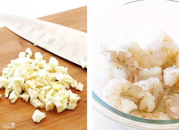 15-Minute Skinny Shrimp Scampi Recipe | gimmesomeoven.com 15-Minute Skinny Shrimp Scampi Recipe | gimmesomeoven.com