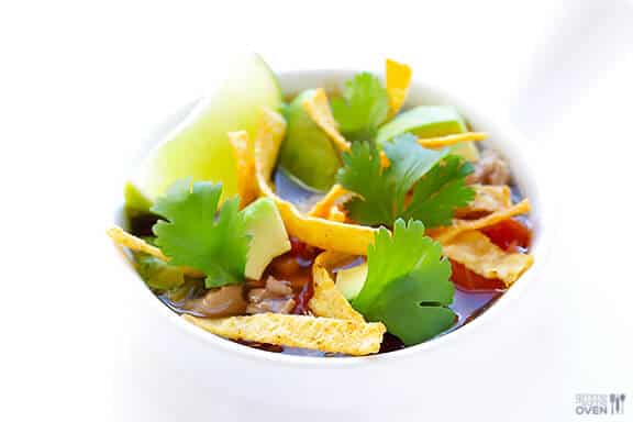 Skinny Slow Cooker Taco Soup 1