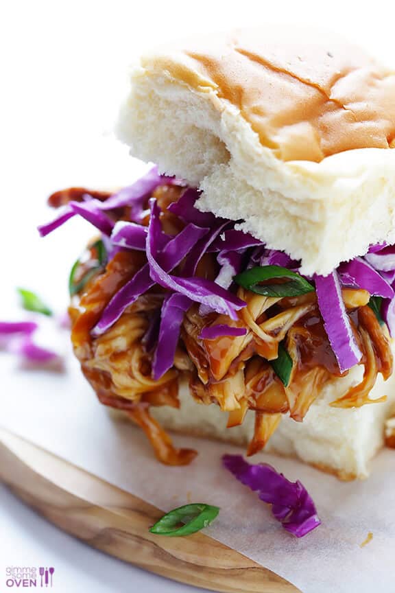 Slow Cooker Teriyaki Chicken + Crock-Pot #Giveaway | gimmesomeoven.com Slow Cooker Teriyaki Chicken + Crock-Pot #Giveaway | gimmesomeoven.com
