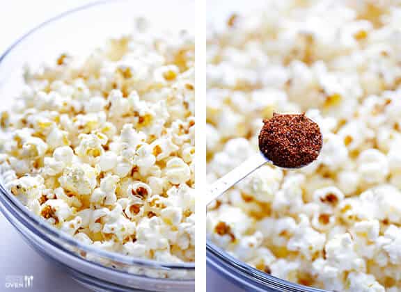 Taco Popcorn | gimmesomeoven.com Taco Popcorn | gimmesomeoven.com