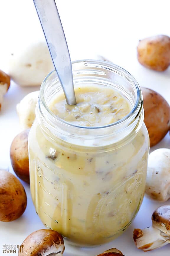 Condensed Cream of Mushroom Soup | gimmesomeoven.com Condensed Cream of Mushroom Soup | gimmesomeoven.com