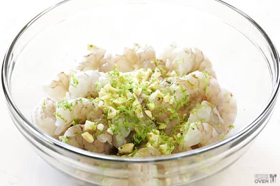 Cilantro Lime Baked Shrimp | gimmesomeoven.com Cilantro Lime Baked Shrimp | gimmesomeoven.com