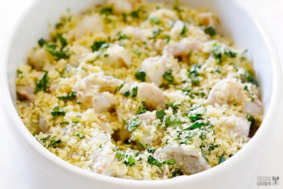 Cilantro Lime Baked Shrimp | gimmesomeoven.com Cilantro Lime Baked Shrimp | gimmesomeoven.com