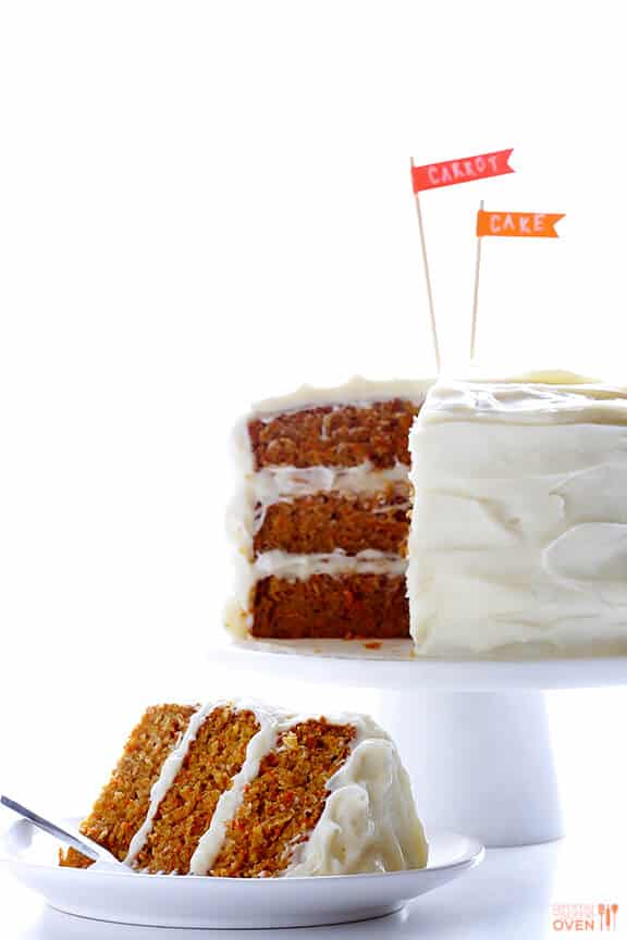 The BEST Carrot Cake Recipe | gimmesomeoven.com The BEST Carrot Cake Recipe | gimmesomeoven.com