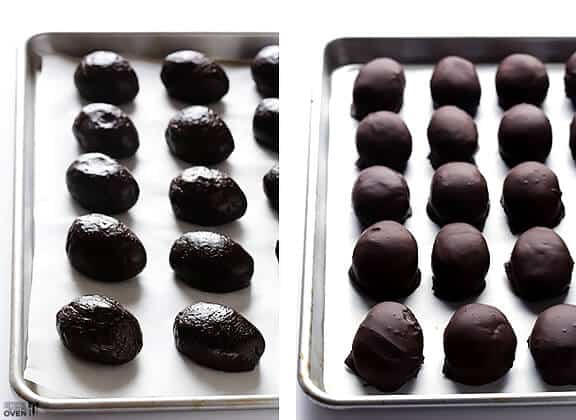 4-Ingredient Easter Egg Oreo Truffles | gimmesomeoven.com 4-Ingredient Easter Egg Oreo Truffles | gimmesomeoven.com