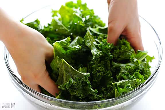 Sea Salt and Vinegar Kale Chips | gimmesomeoven.com #vegan #glutenfree Sea Salt and Vinegar Kale Chips | gimmesomeoven.com #vegan #glutenfree