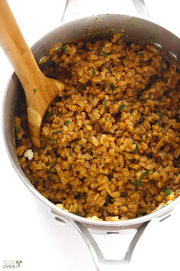 Cilantro Lime Farro | gimmesomeoven.com #vegan Cilantro Lime Farro | gimmesomeoven.com #vegan