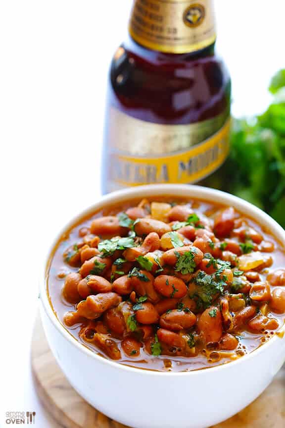 Drunken Beans (Frijoles Borrachos) | gimmesomeoven.com #mexican Drunken Beans (Frijoles Borrachos) | gimmesomeoven.com #mexican