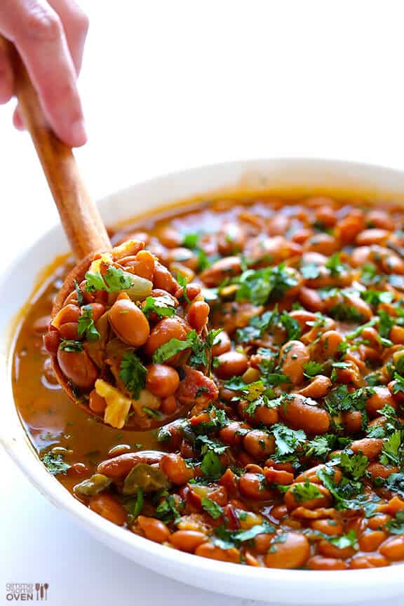 Drunken Beans (Frijoles Borrachos) | gimmesomeoven.com #mexican Drunken Beans (Frijoles Borrachos) | gimmesomeoven.com #mexican